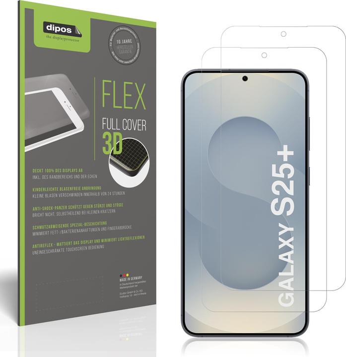 Actual product image Dipos Full Cover Screen Protector Matte (1 Piece, Samsung Galaxy S25+)