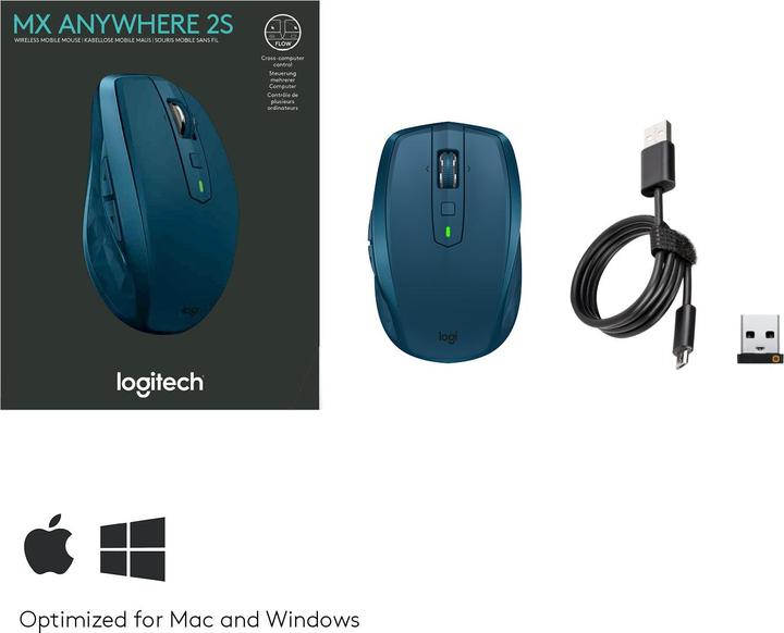 Immagine prodotto Logitech MX Anywhere 2S (Senza fili)