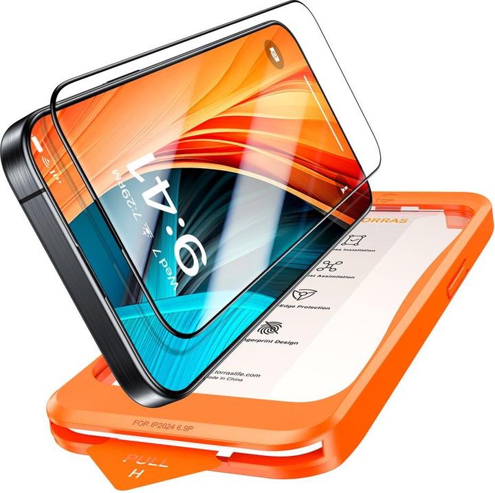 Actual product image Torras Install Master (1 Piece, Apple iPhone 14 Pro, Apple iPhone 15)