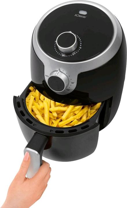 Actual product image Bomann FR 6050 H black
