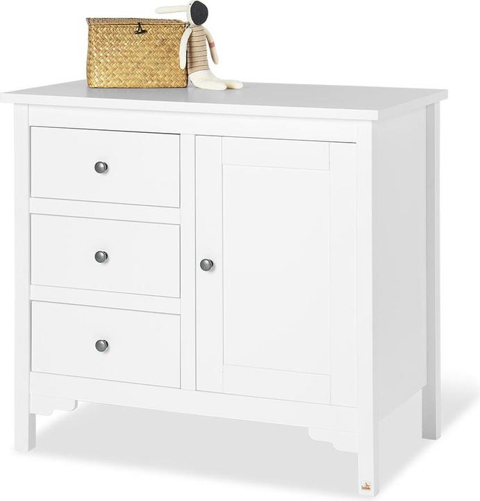 Produktbild Pinolino Kinderzimmer-Set „Chalet” breit, 2-tlg. (Wickelkommode, Babybett)