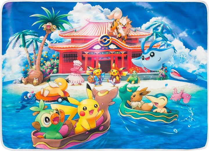 Produktbild Pokémon Pokemon Center Original Blanket Paldea Region Map (70 x 100 x 2 cm)