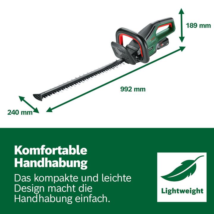 Actual product image Bosch Home & Garden UniversalHedgeCut 18-50 Kit (Cordless hedgecutters)