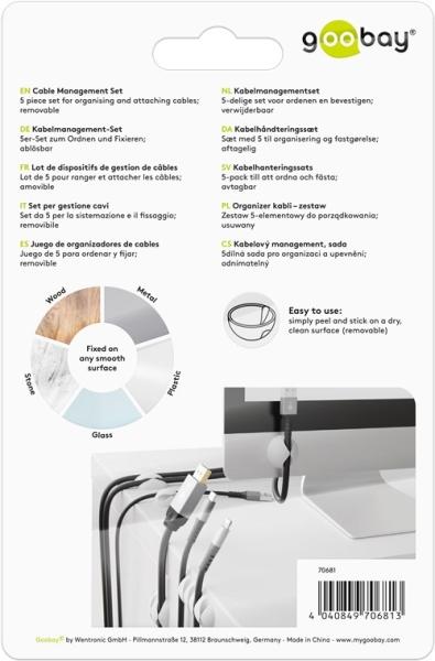 Produktbild Goobay Kabel Management Set