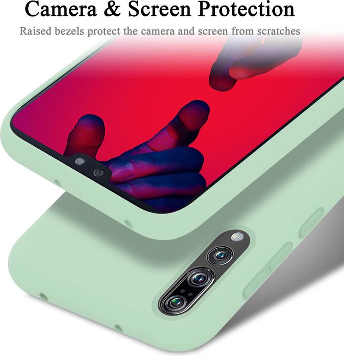 Produktbild Cadorabo TPU Liquid Silicone Case Cover (Huawei P20 Pro, Huawei P20 Plus)