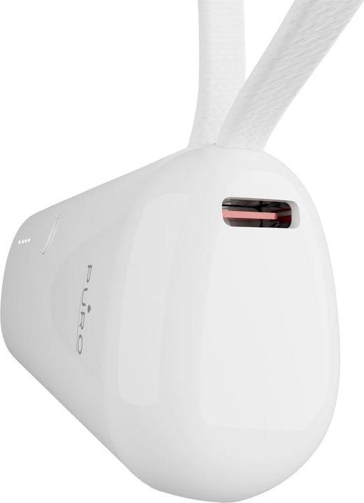 Actual product image SBS Puro Powerbank 5000mAh with integrated USB-C cable, white (5000 mAh)