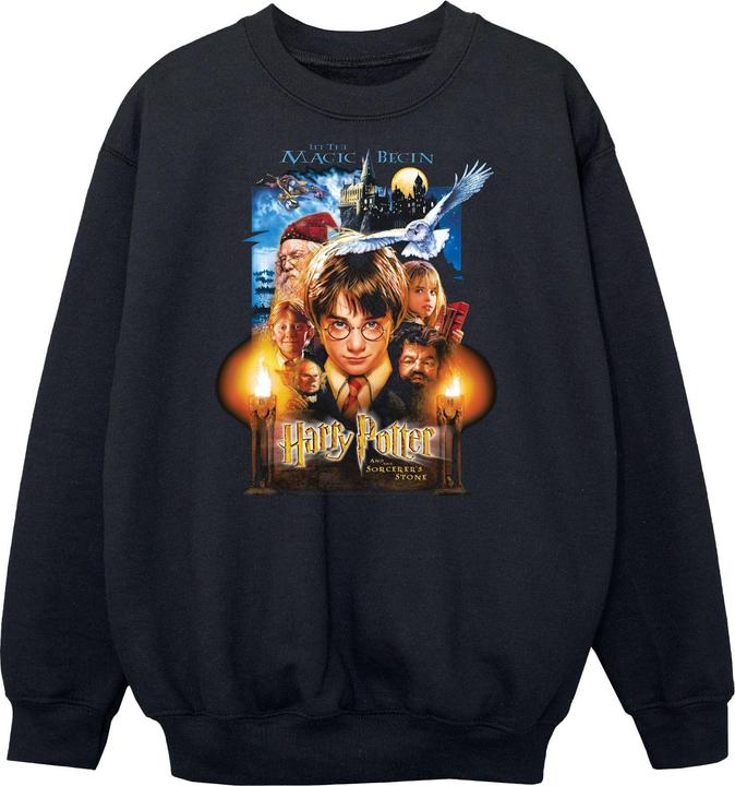 Produktbild The Sorcerer's Stone Poster Sweatshirt Jungen (128)