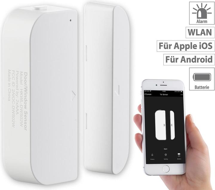 Produktbild Luminea Tür und Fensteralarm