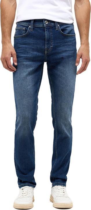 Mustang Mid Rise Orlando Jeans Slim Fit Medium Blue Used