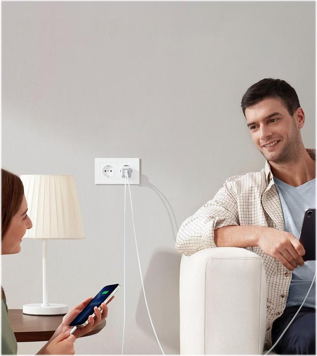 Actual product image Anker PowerPort III 40W, 2xC, White EU (40 W)