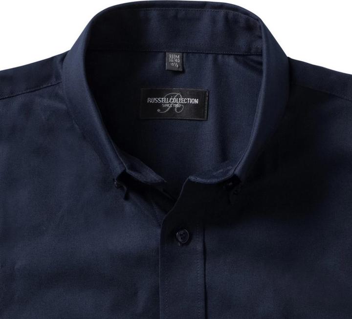 Image du produit Russell Collection Chemise Oxford manches courtes facile d'entretien (50)