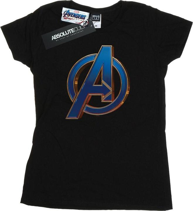 Avengers Endgame Heroic Logo TShirt aus Baumwolle