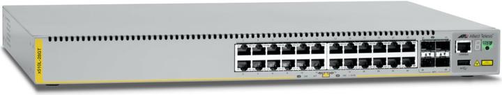 Actual product image Allied Telesis L2+ GE 24 hp and 4 SFP (24 Ports)