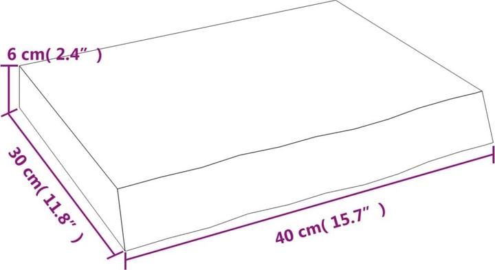Actual product image VidaXL Lian (40 x 6 cm)