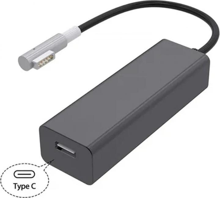Produktbild PowerGuard USB-C MagSafe Adapter Converter L-Style (45W)