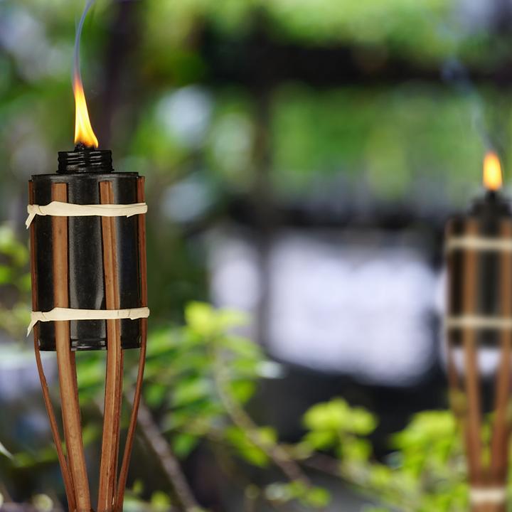 Actual product image Relaxdays 10x garden-torches