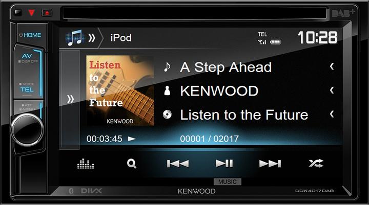 Produktbild Kenwood Corp. DDX4017DAB ohne DAB-Antenne