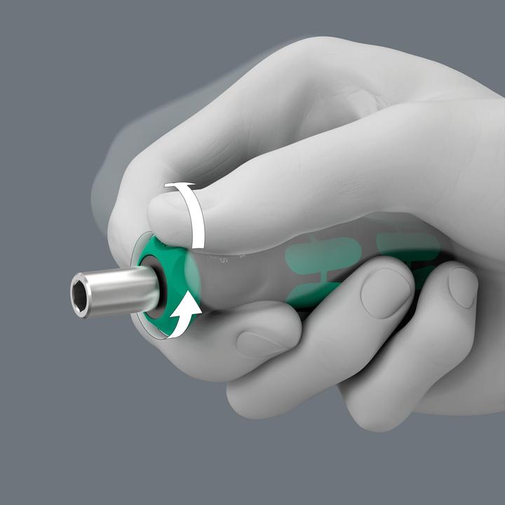 Actual product image Wera 838 RA S Bitholding screwdriver (1/4")