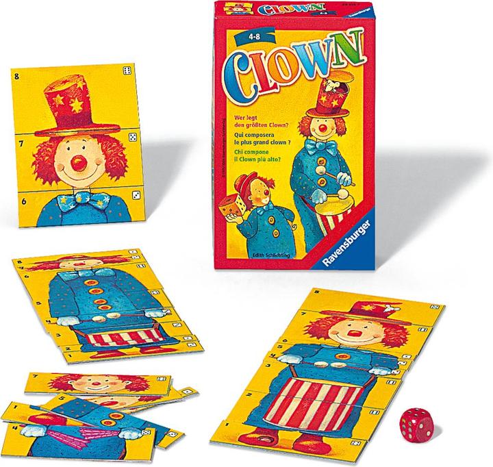 Actual product image Ravensburger Clown (German, Italian, French)