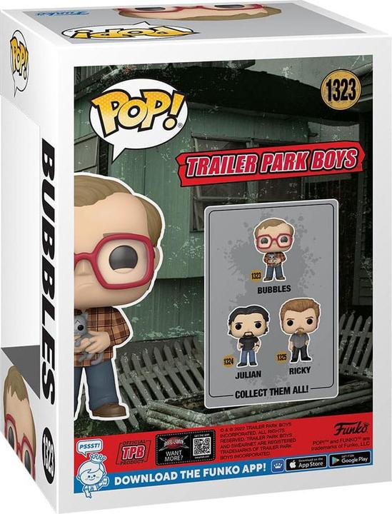 Produktbild Funko Trailer Park Boys POP! TV Vinyl figurine Bubbles with Cat 9 cm