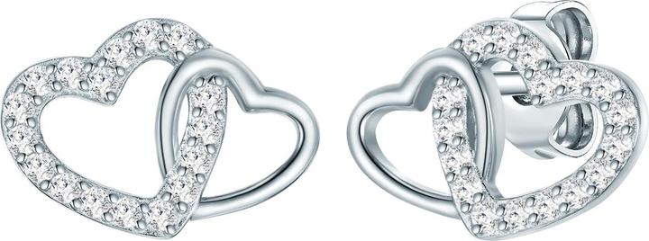 Rafaela Donata Damen Herz Sterling Silber Zirkonia Silber - 33768 (Sterling Silber)