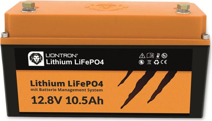 Actual product image Liontron Lithium battery LX 12.8V 10Ah (12.80 V, 10.50 Ah)