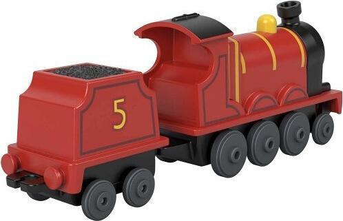 Actual product image Mattel Fisher-Price Thomas & Friends die-cast push-along James toy train engine for preschool kids ages 3+