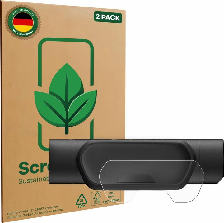 Produktbild ScreenLeaf Schutzfolie nachhaltiger Displayschutz Display Schutz Folie Klar Transparent