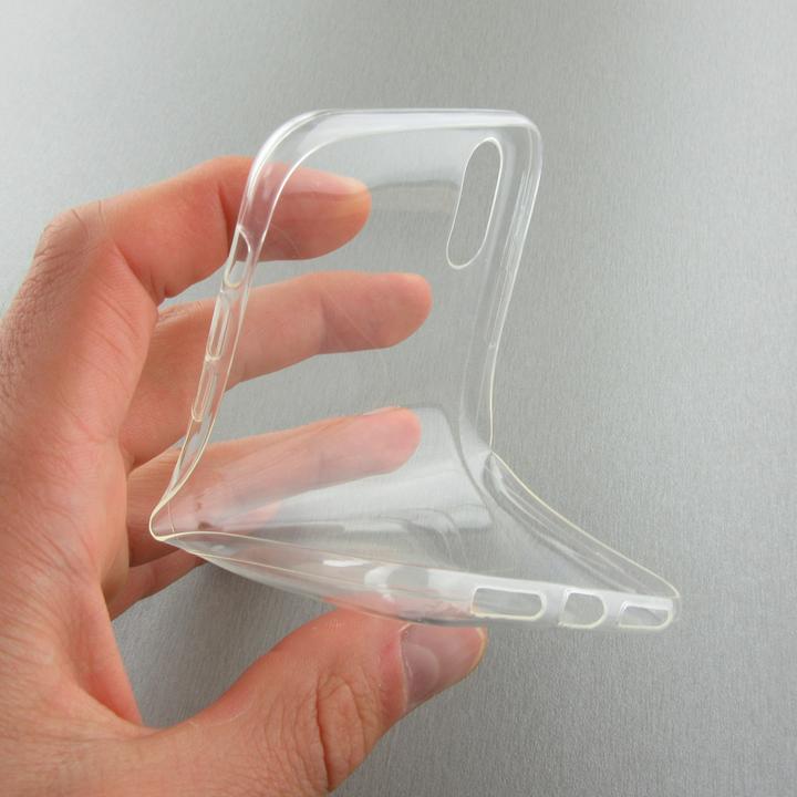 Actual product image PhoneLook Cover Ultra-thin rubber 0.8 mm gel silicone Super thin and flexible (Apple iPhone X, Apple iPhone XS)