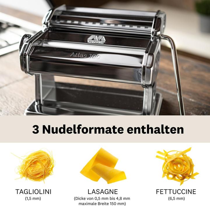 Actual product image Marcato Atlas 180 pasta machine