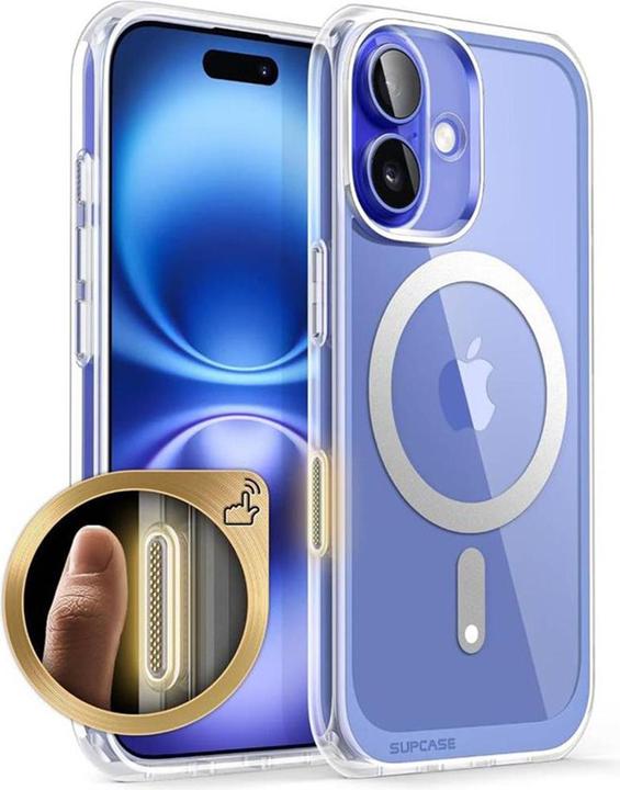 Actual product image Supcase - Unicorn Beetle MagStand - iPhone 16 - Clear (Apple iPhone 16)