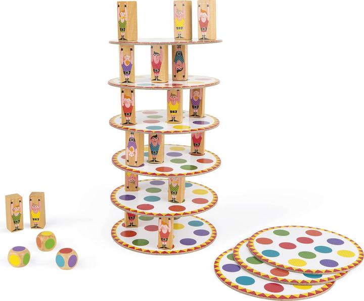 Immagine prodotto Janod Gioco di abilità Acrobat (Tedesco, Francese)