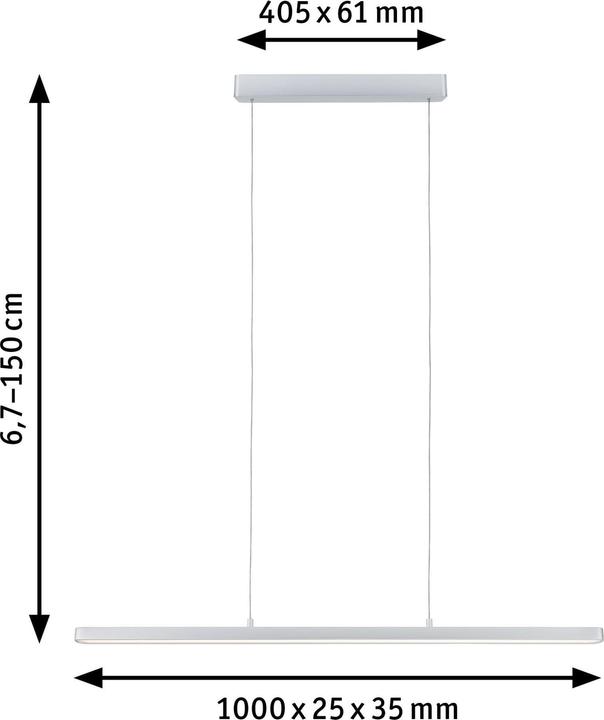 Image du produit Paulmann Lento Bluetooth (1800 lm)