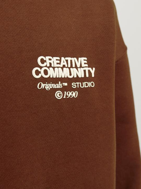 Actual product image Jack & Jones Jornoho Back Graphic Sweat Hood Mni (122)