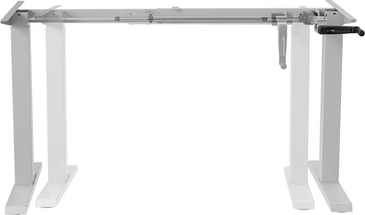 Actual product image Ergo Office Sit-stand desk Desk frame Manual height-adjustable office desk max. 123cm Ergonomic ti