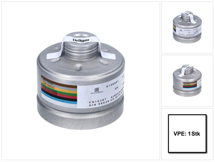 Produktbild Dräger X-plore Rd40 Atemschutzfilter (A1P3 R, 1 x)