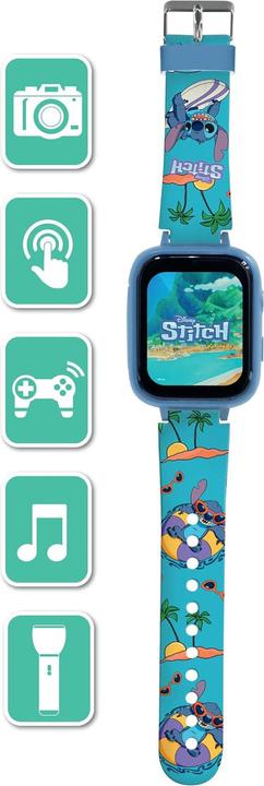 Produktbild Lexibook Stitch-Farbdisplay-Uhr mit Kamera (Multilingual)