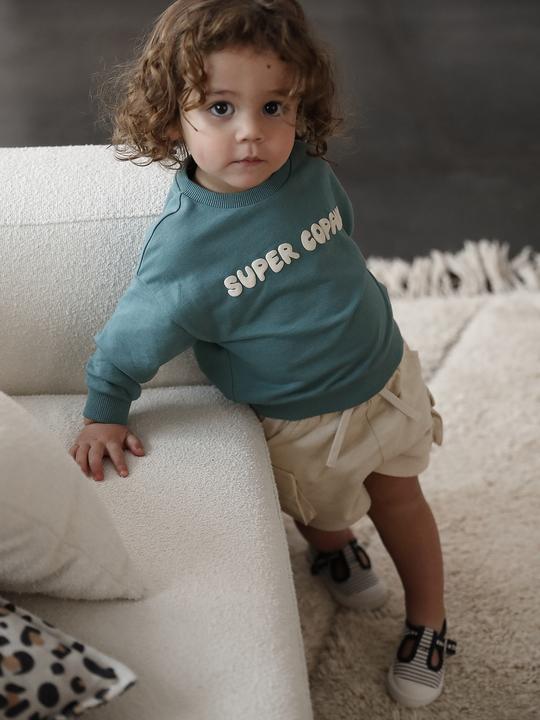 Immagine prodotto Vertbaudet Baby Sweatshirt mit Druckknöpfen hinten und Recycling-Polyester (92)