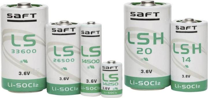 Image du produit Saft Pile spéciale 1/2 AA Axial- (1 pcs, AA, 1200 mAh)