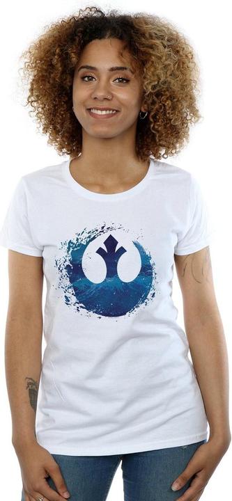 Produktbild Star Wars The Rise Of Skywalker Resistance Symbol Wave TShirt (XL)