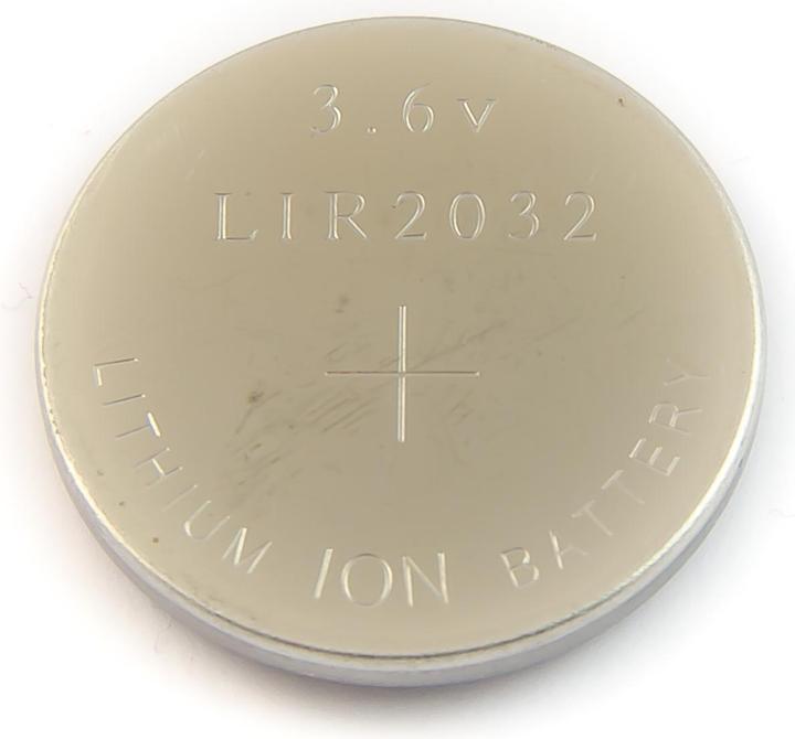 Produktbild Purecrea Knopfzellen Akku Batterie LIR2032 Lithium 3.6V (LIR2032, 40 mAh)