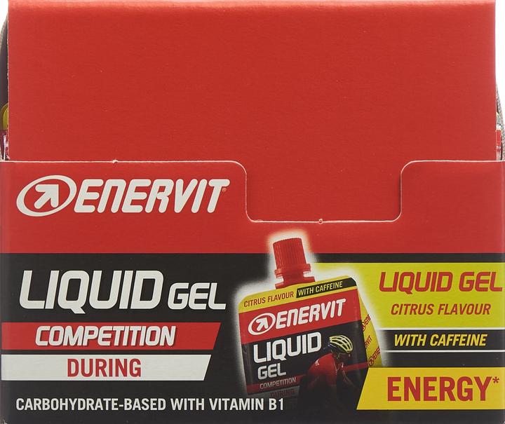 Actual product image Enervit Liquid Gel Competition (Citrus, 18 pcs., 1485 g)