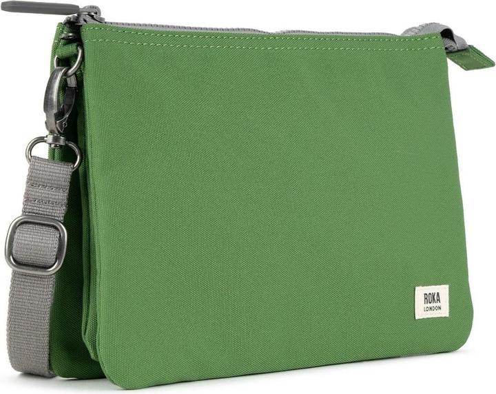 Actual product image Roka London Carnaby Crossbody XL Recycled Canvas