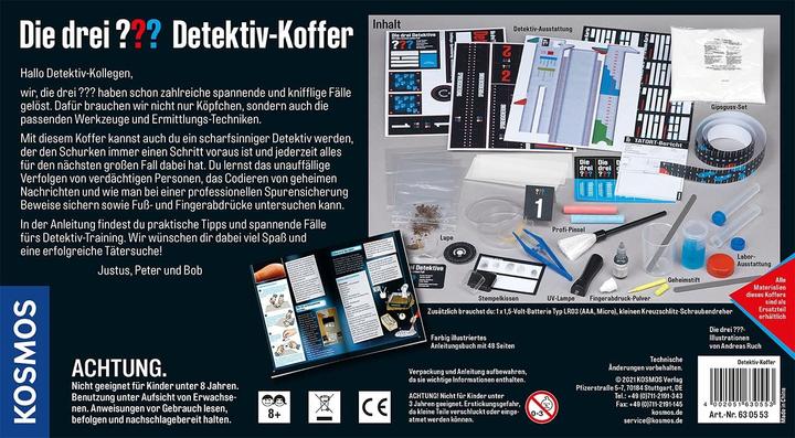 Actual product image Kosmos The Three??? Detective Case