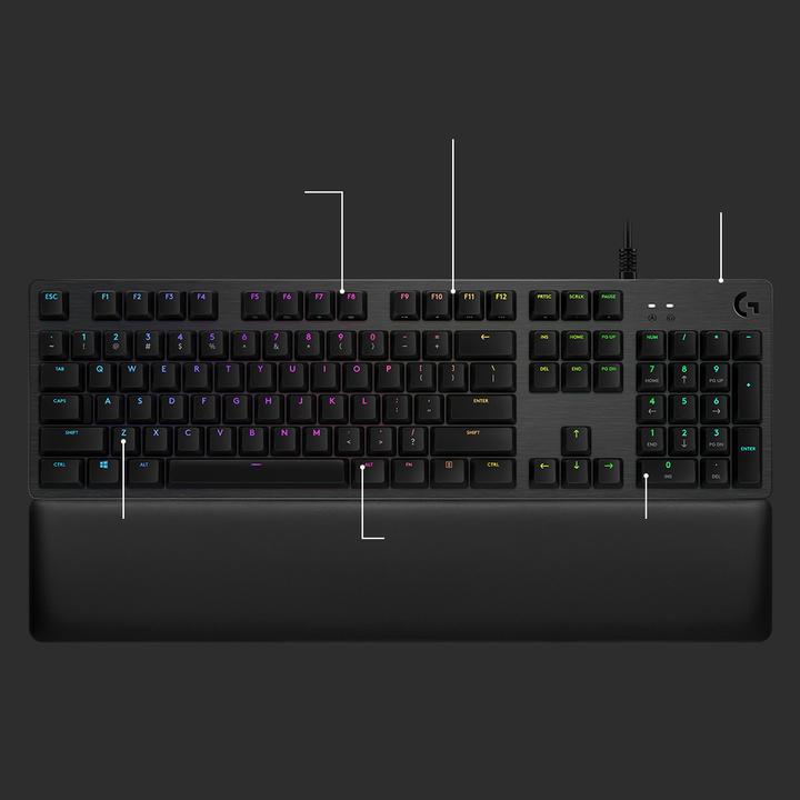Actual product image Logitech G G513 Carbon (CH, Cable)