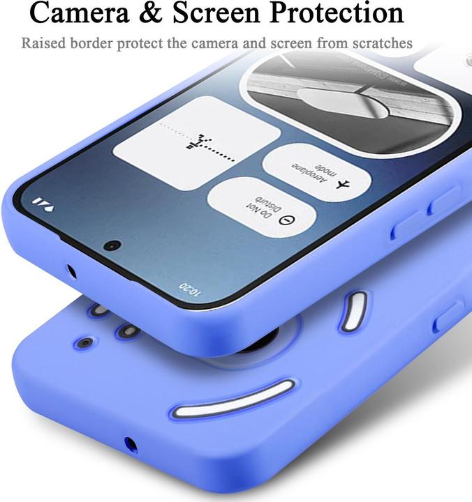Immagine prodotto Cadorabo Custodia per Nothing Phone 2a TPU Liquid Silicone Case (Phonemax Rocky 2)