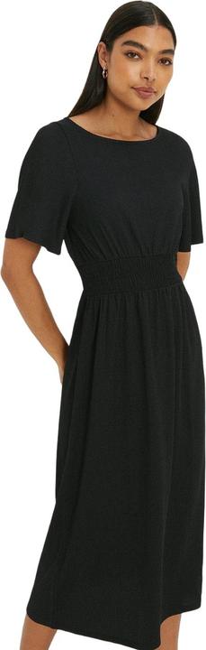 Dorothy Perkins Midikleid Geraffte Taille kurzärmlig