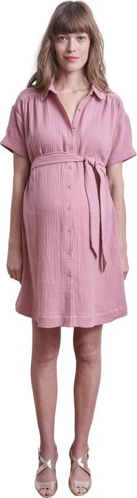 Actual product image Vertbaudet Short muslin blouse dress for pregnancy & nursing (32)