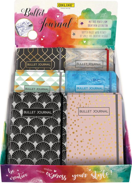 Produktbild Online Bullet Journal Display 02251/12 12 assortiert