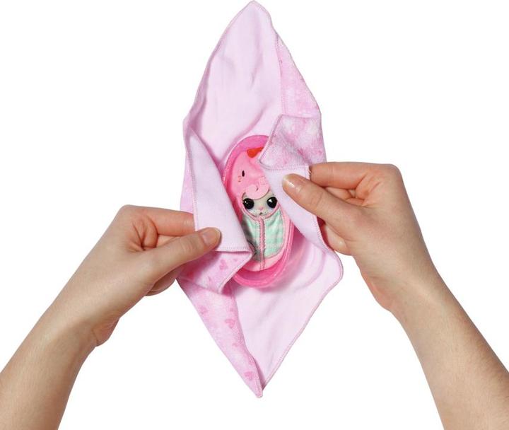 Produktbild Zapf Creation 904466 BABY born Surprise Pets 3 - kleine Tiere, mit Kokon, Anhänger, Schnuller, Gebur